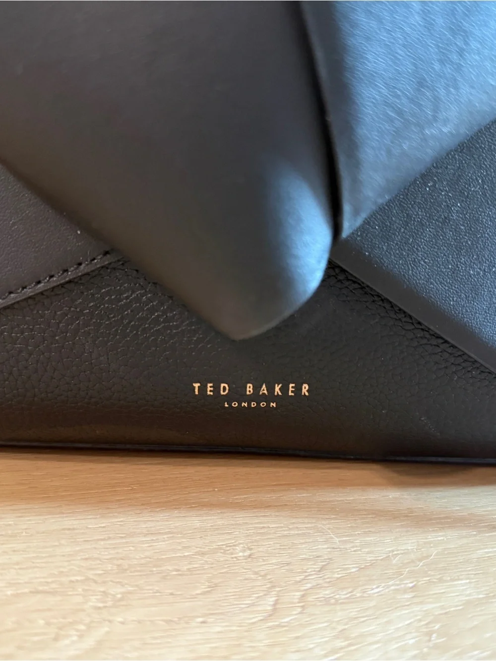 Ted Baker Leather Tote with Oversized Bow